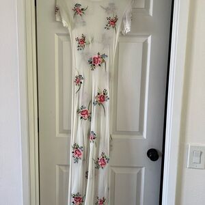 RARE Vintage 90s Vivienne Tam Sheer Mesh Dress